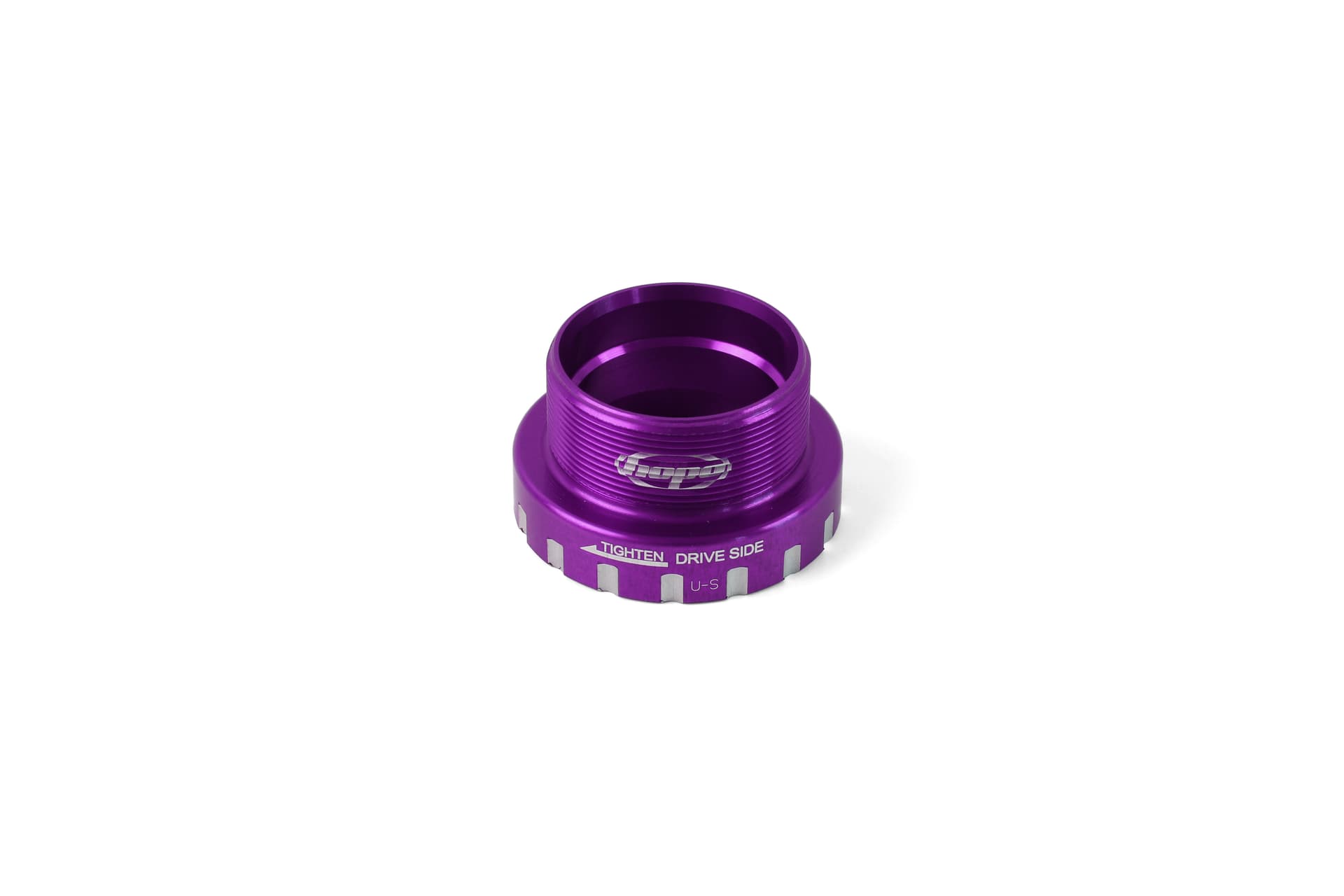 Hope BB BSA Threaded 24mm Drive-Side Cup -Purple — product photo