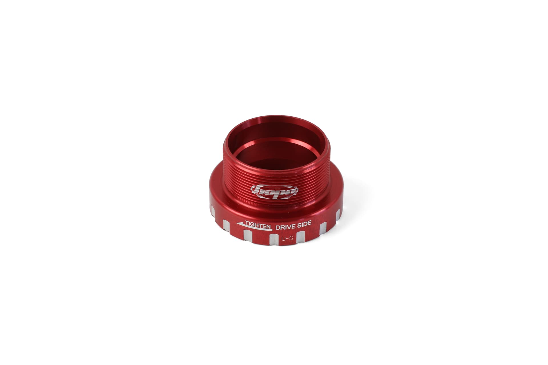 Hope BB BSA Threaded 24mm Drive-Side Cup -Red — product photo