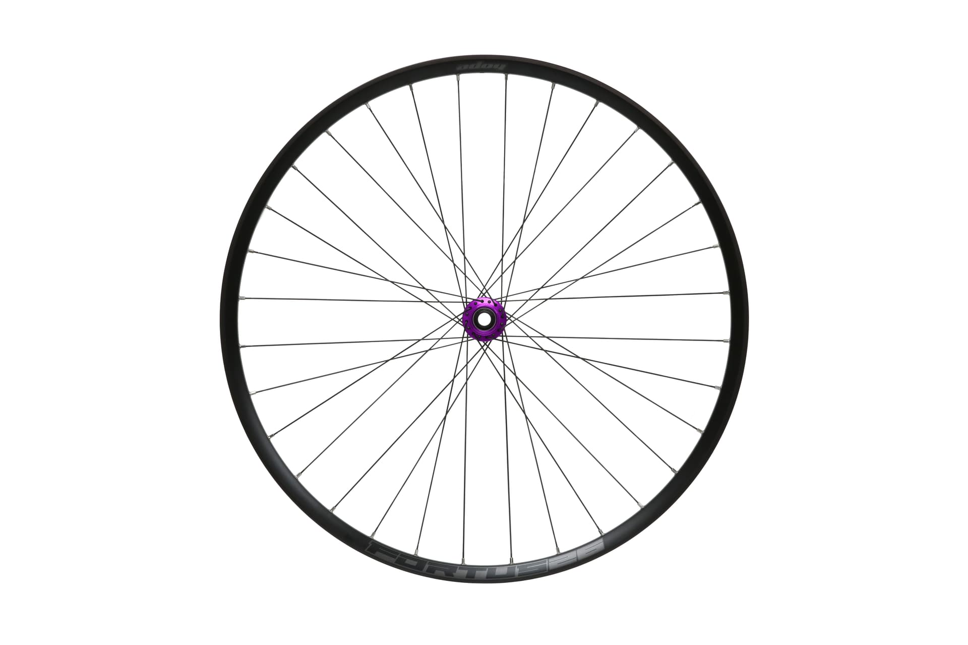 Hope Front 26 Fortus 26W - Pro 5 Centre Lock - Purple- 100 x15mm — product photo