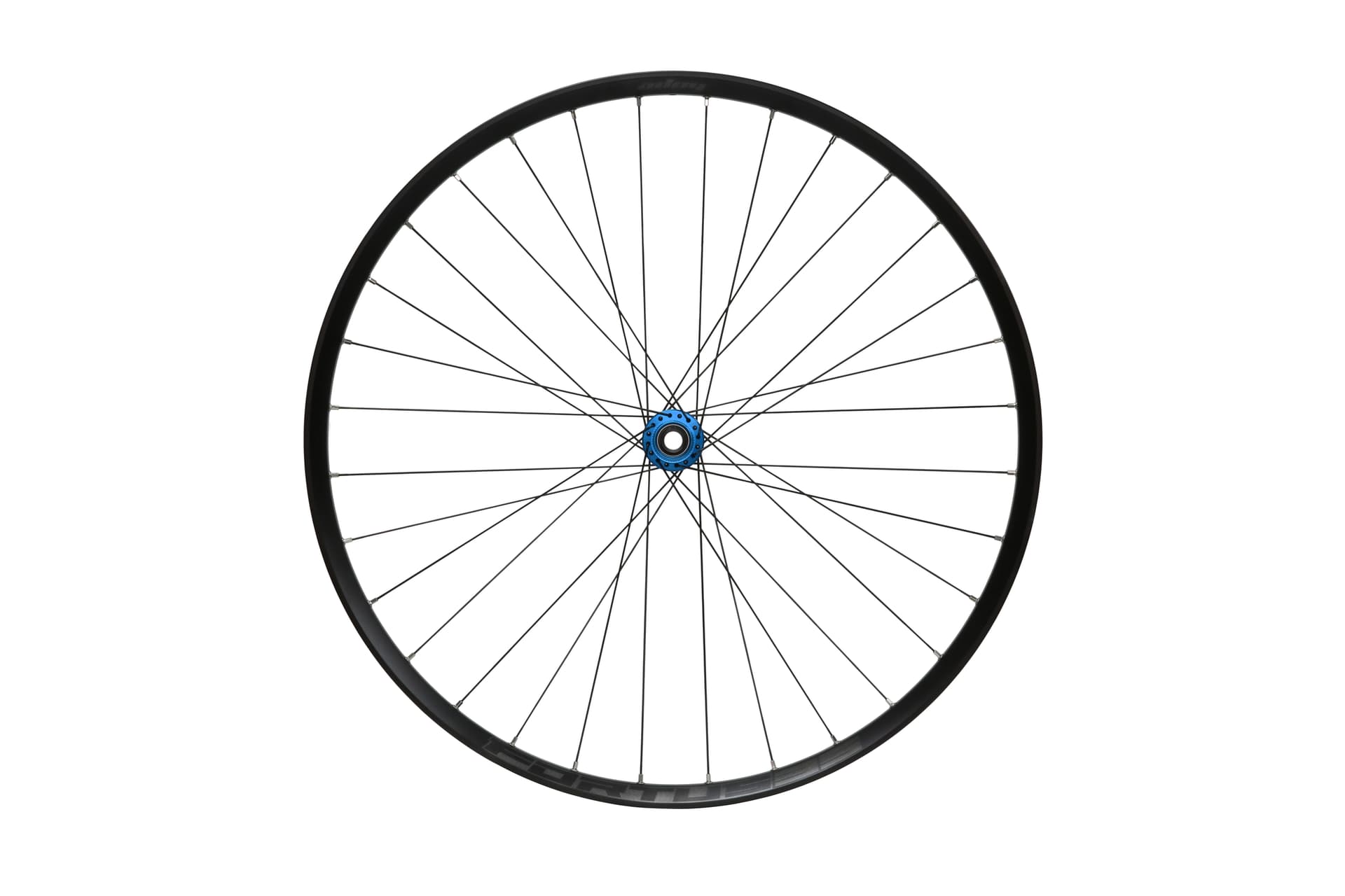 Hope Front 27.5 Fortus 35W - Pro 5 Centre Lock - Blue- 100 x15mm — product photo