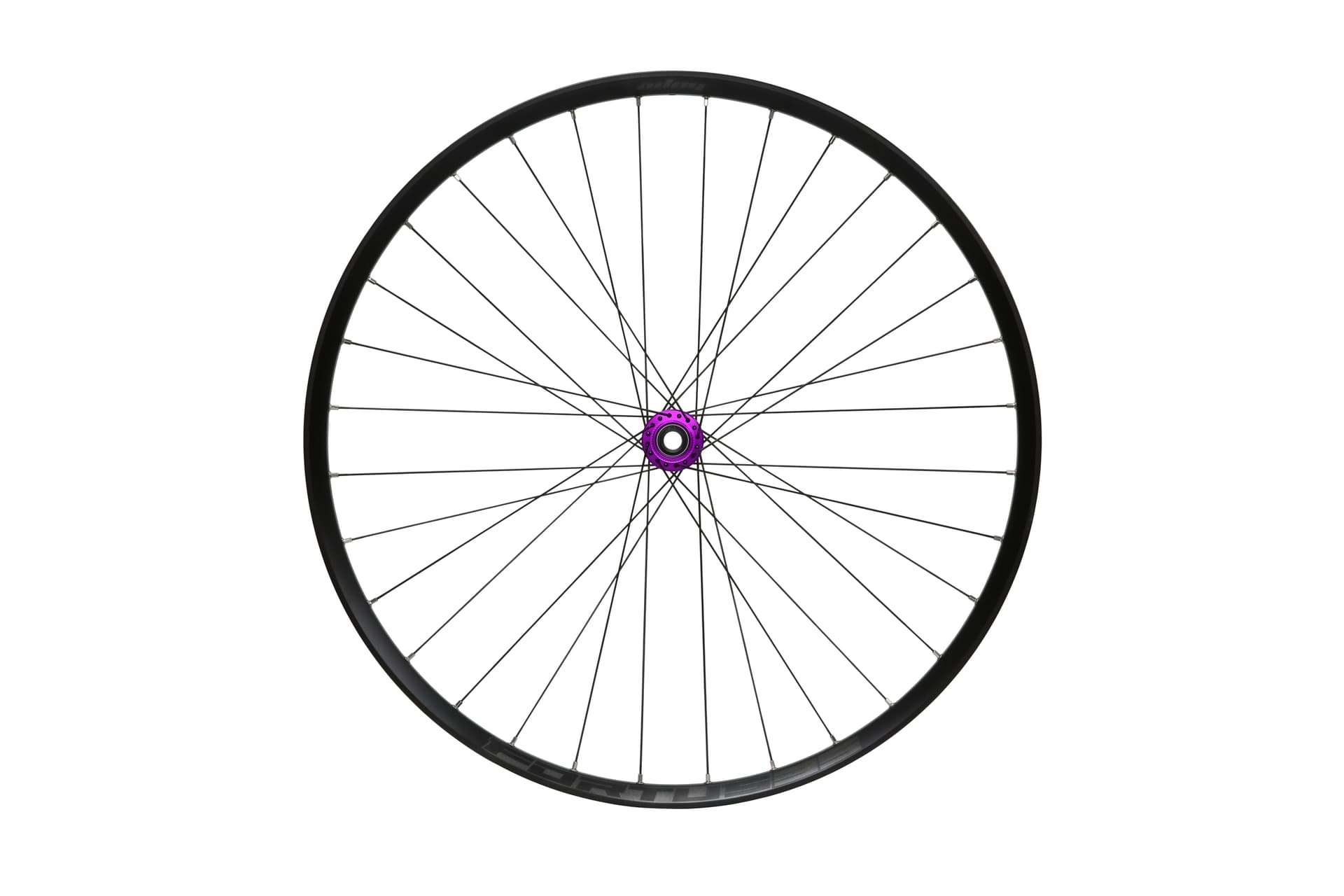 Hope Front 27.5 Fortus 35W - Pro 5 Centre Lock - Purple- 100 x15mm — product photo