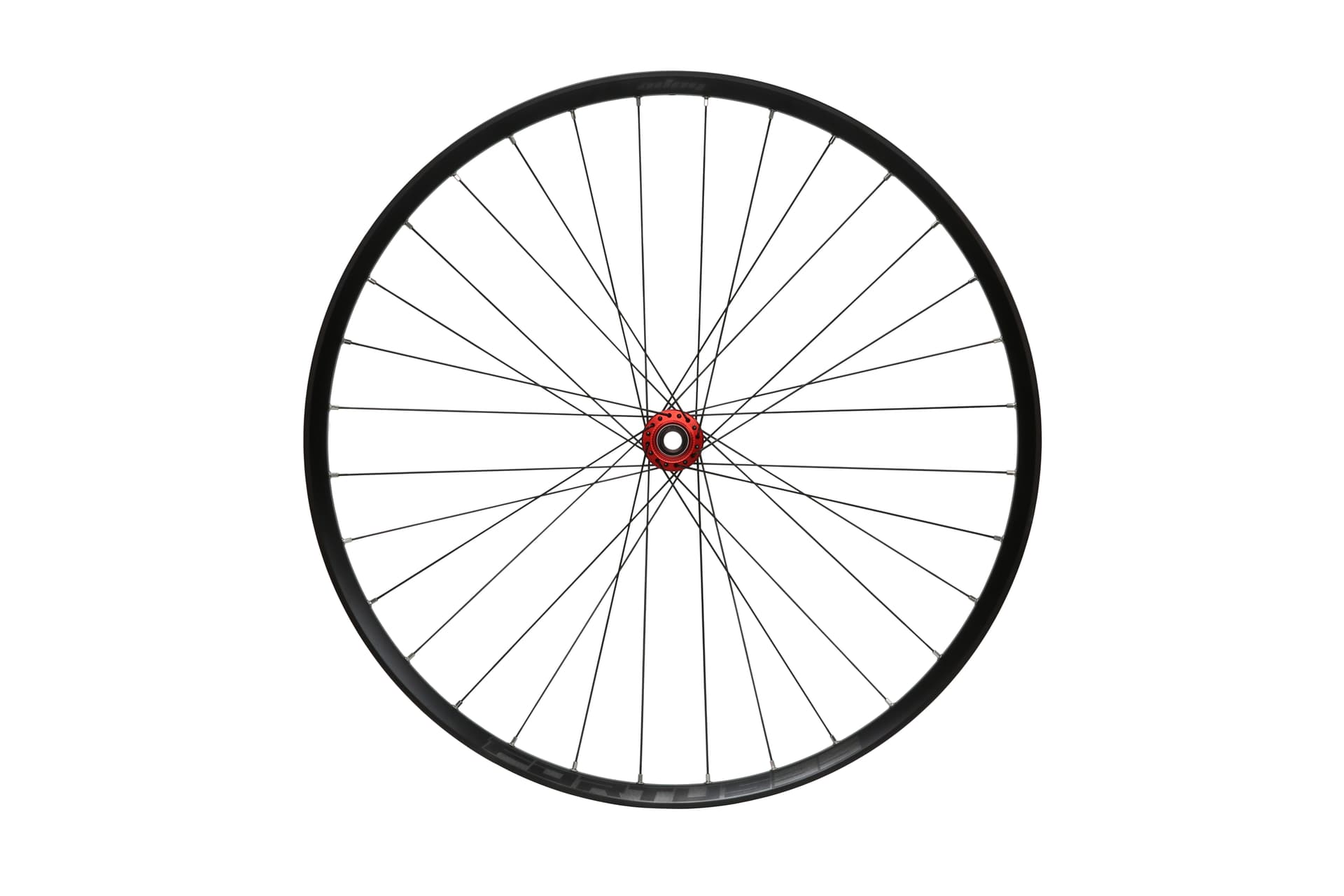 Hope Front 27.5 Fortus 35W - Pro 5 Centre Lock - Red- 100 x15mm — product photo