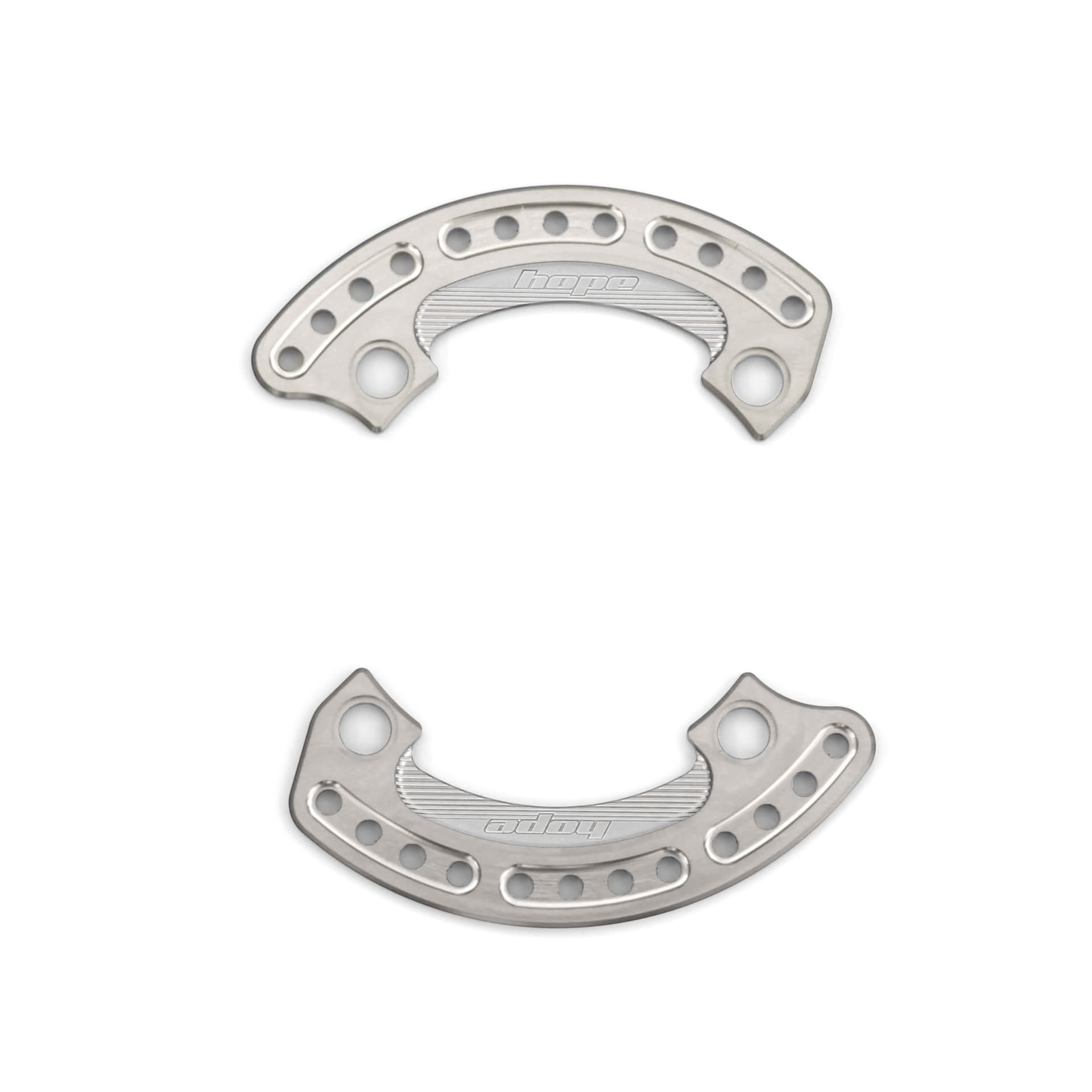 Hope 1/4 Bash Plate 104mm Silver - Pair — detail view 2