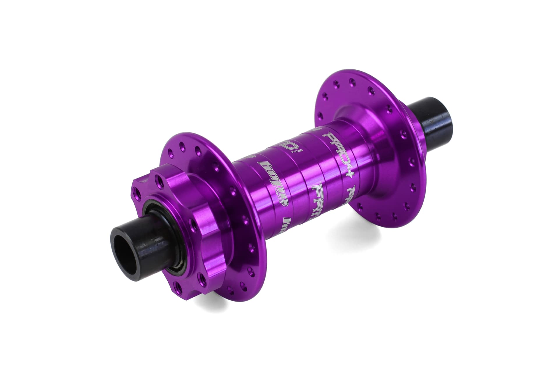 Hope PRO 4 Fatsno Front 32H Purple — detail view 3