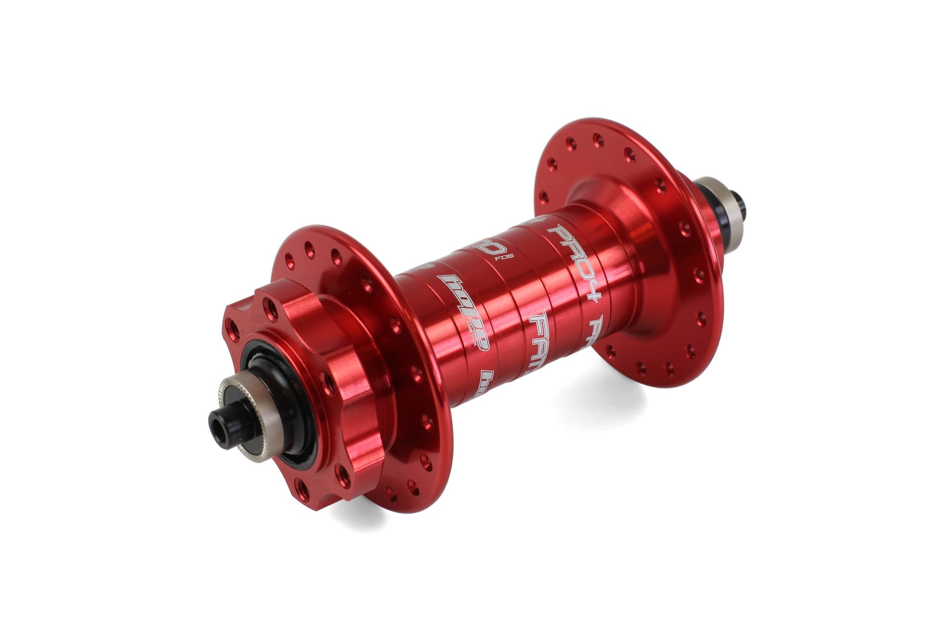 Hope PRO 4 Fatsno Front 32H Red — detail view 2
