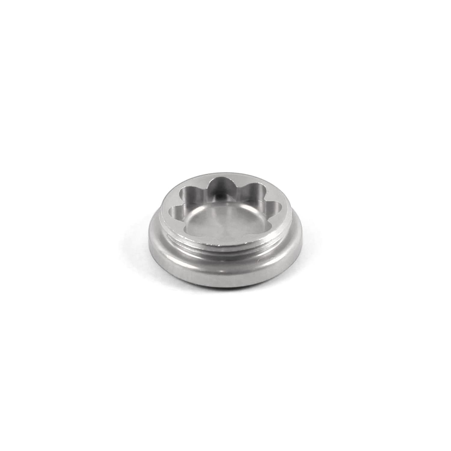 Hope X2 Caliper Bore Caps SIlver — product photo