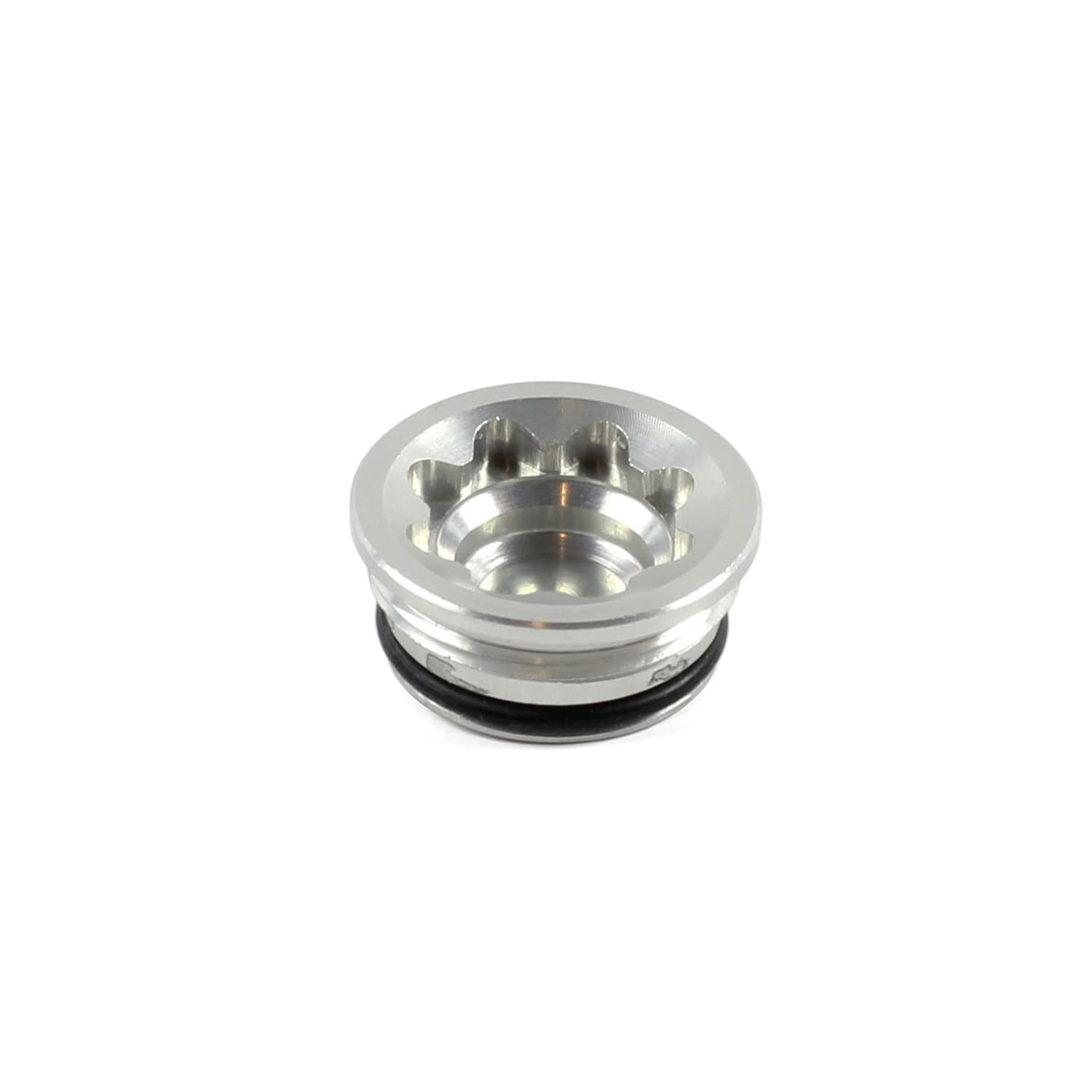 Hope V4 Large Bore Cap Silver — product photo