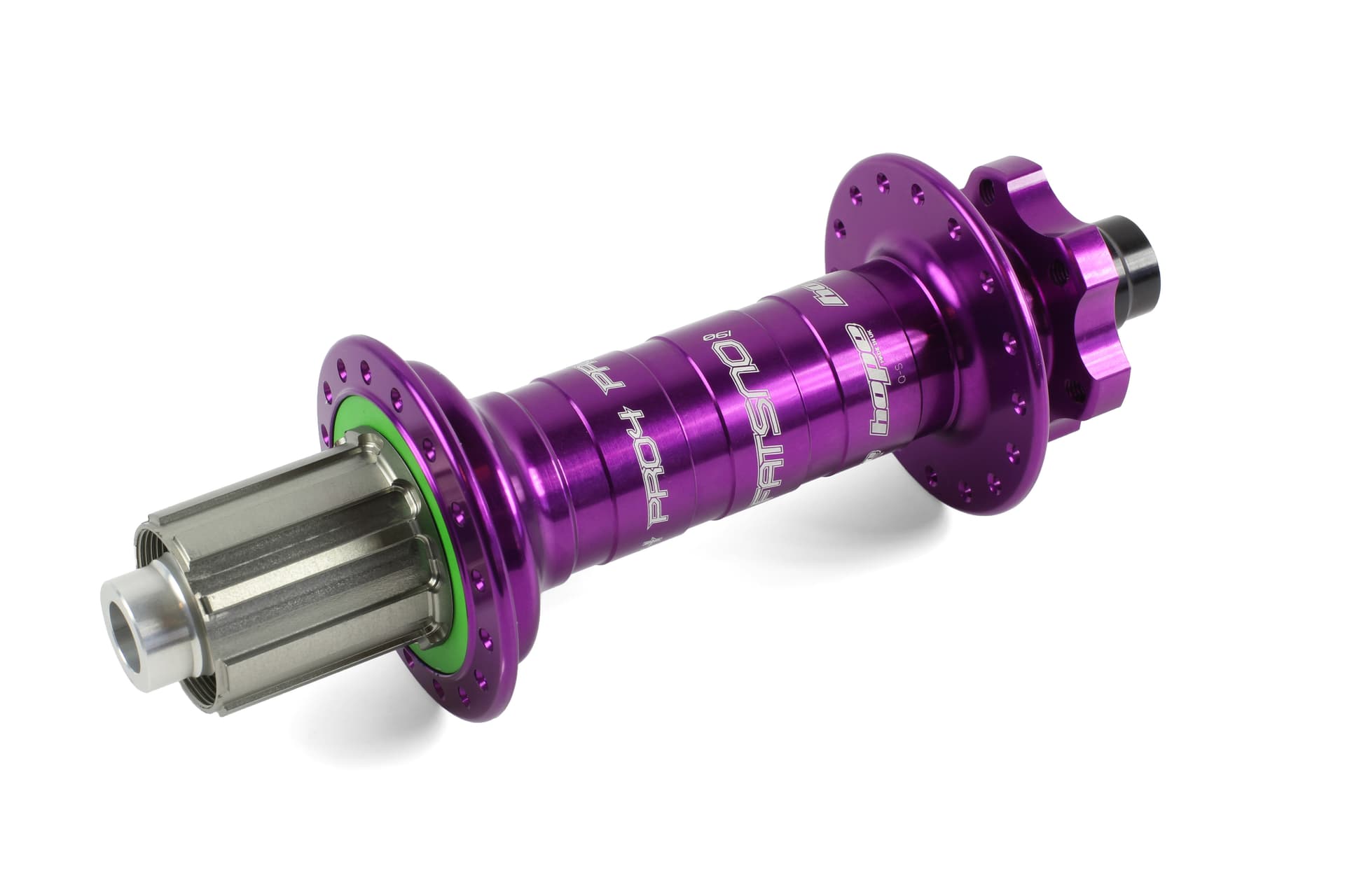 Hope PRO 4 Rear 32H Purple Fatsno 197mm - 12mm — detail view 2