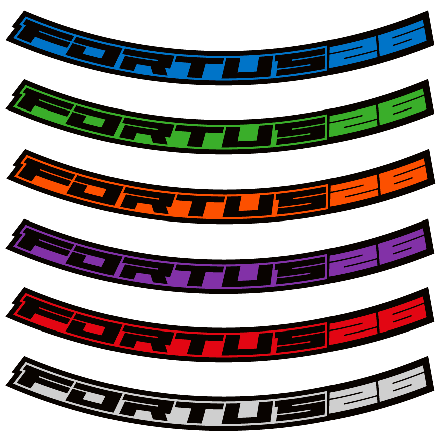 Hope Fortus 26 Rim Decal Kits - 26 inch, 27.5 inch and 29 inch — product photo