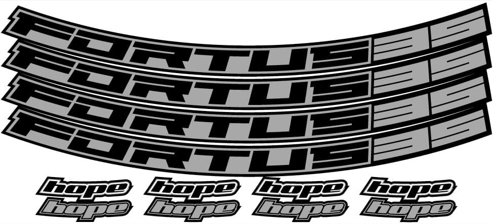 Hope Fortus 35 Rim Decal Kits - 27.5 inch and 29 inch — detail view 6
