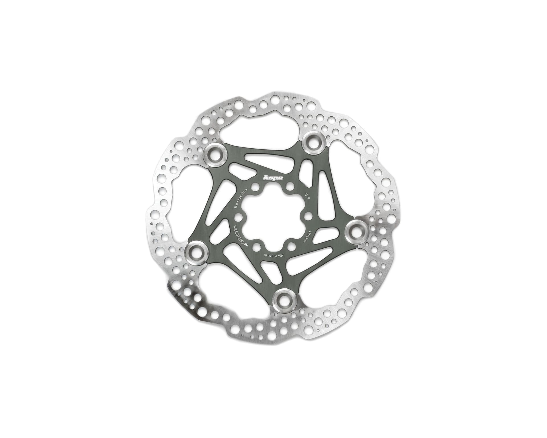 Hope Universal - 6 Bolt - Floating - Smoke Disc — product photo