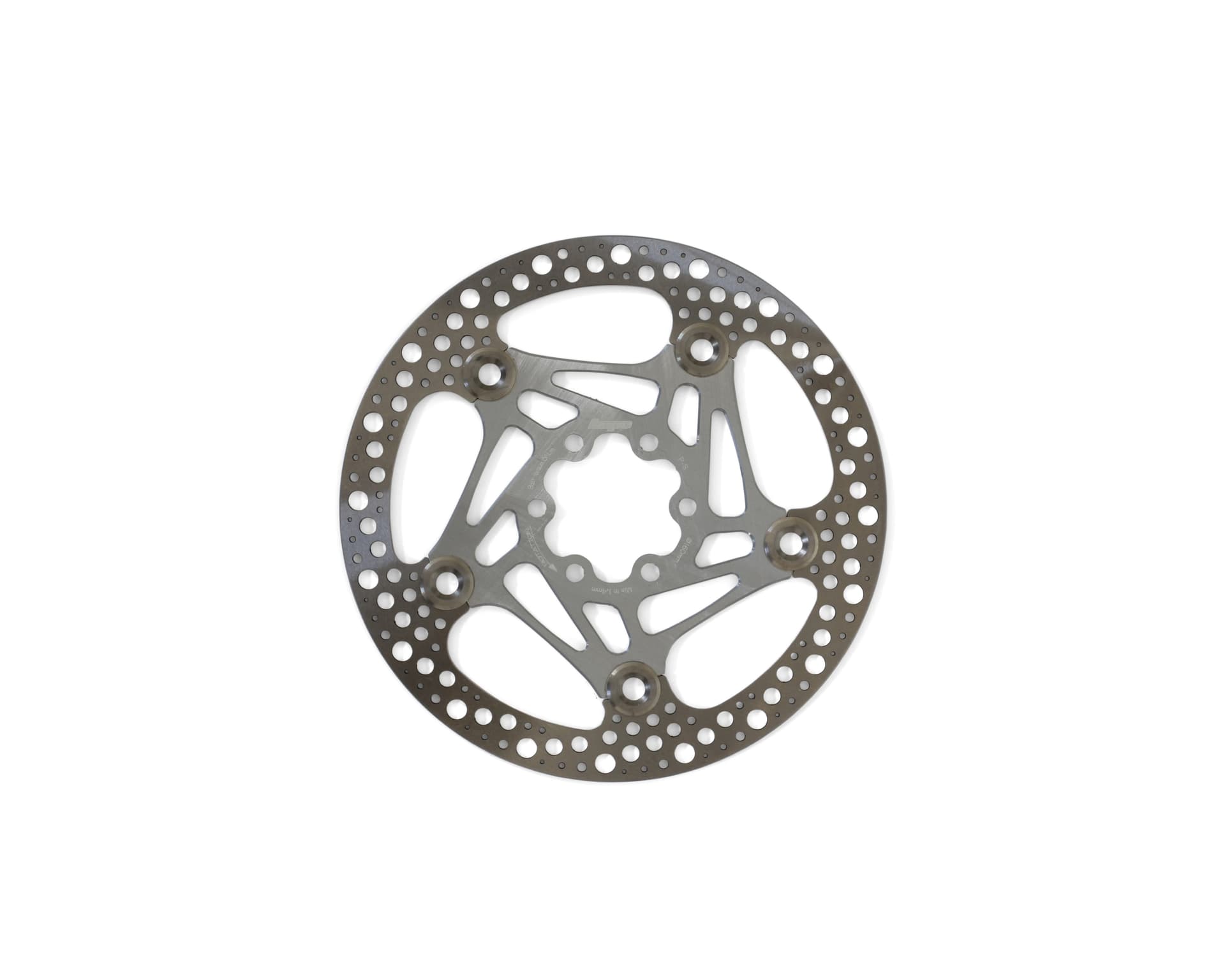 Hope Road 6 Bolt Floating Disc Silver — product photo