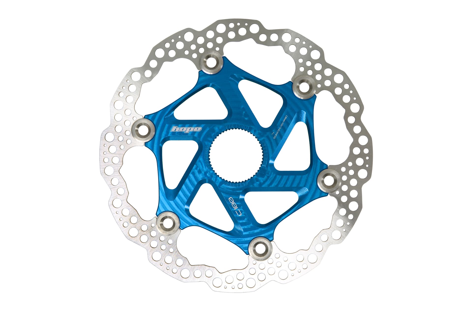 Hope Hope MTB Centrelock - Floating - Blue Disc — product photo