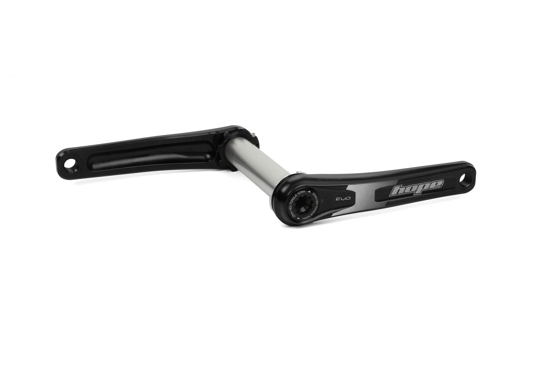 Hope Evo Crankset No Spider - 120mm FatBike Black — product photo