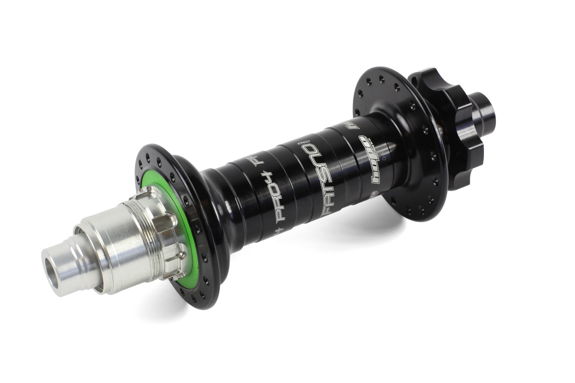 Hope PRO 4 Rear 32H Black Fatsno 197mm - 12mm — detail view 3