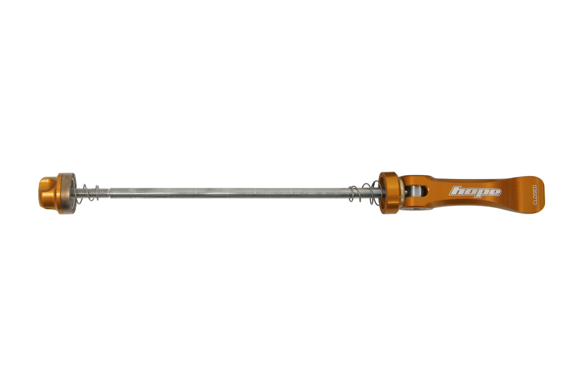 Hope Quick Release Skewer Rear - Road 130mm Orange — product photo