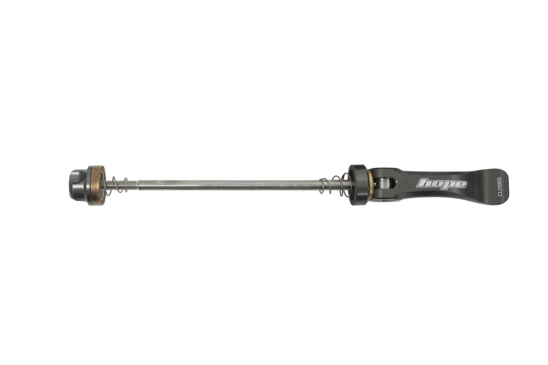 Hope Quick Release Skewer Front Smoke — product photo