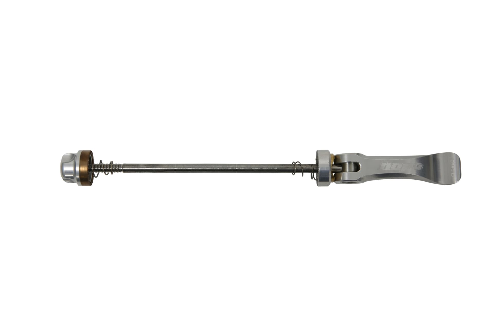 Hope Quick Release Skewer Front Silver — product photo