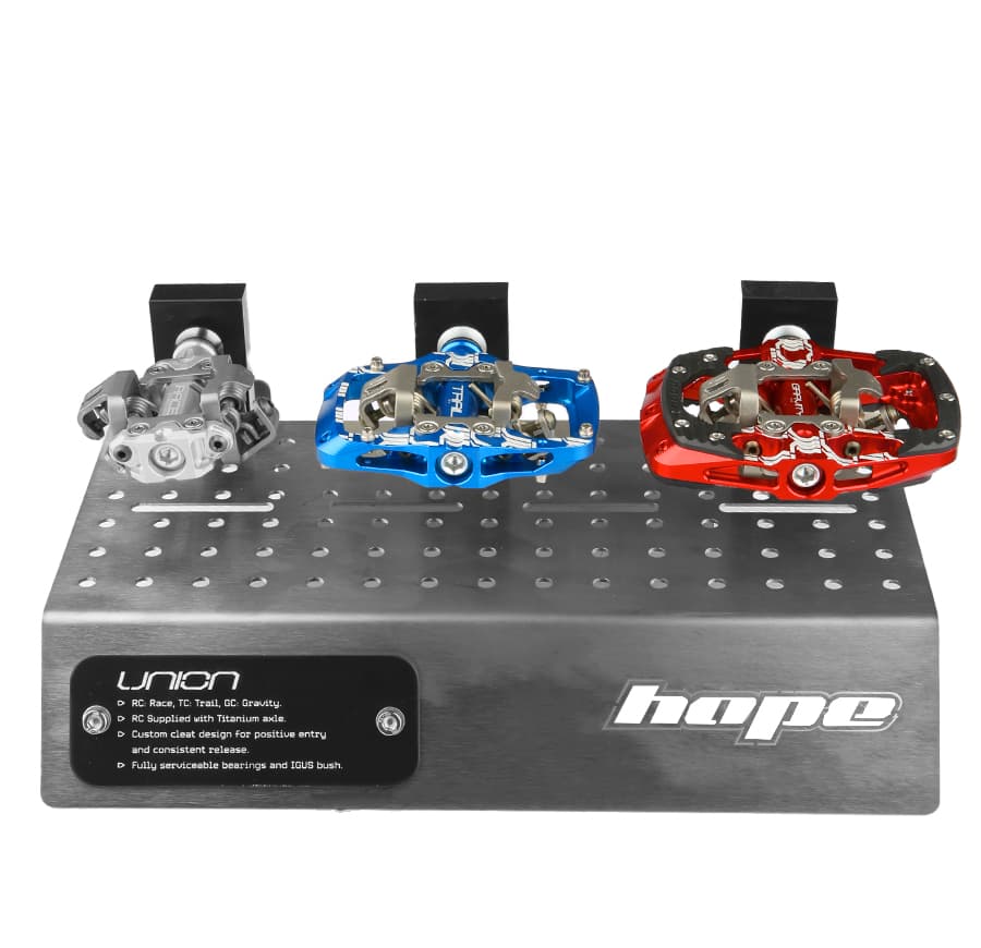Hope POS Shelf - Union Pedals — product photo
