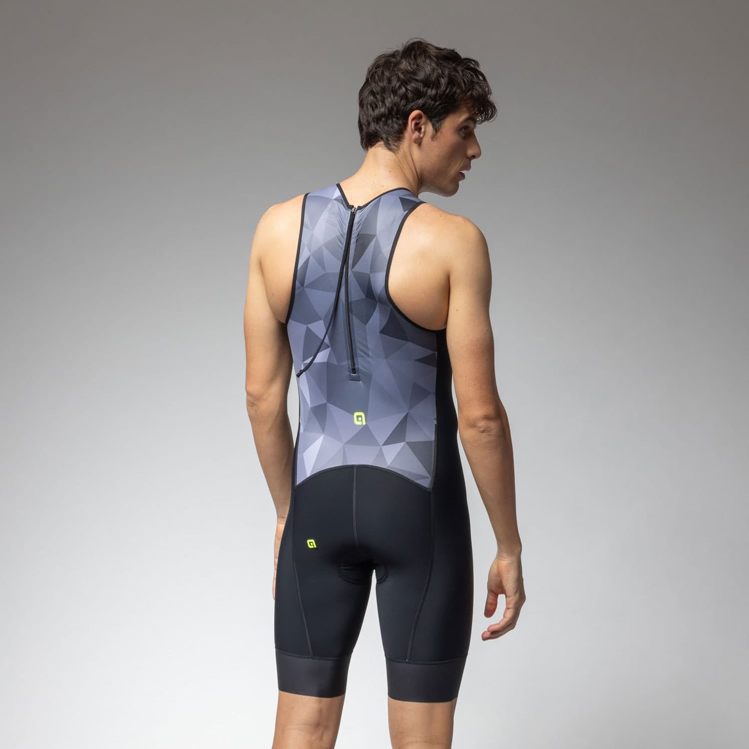 Ale Clothing Triple Sleeveless Mens Tri Suit — detail view 2