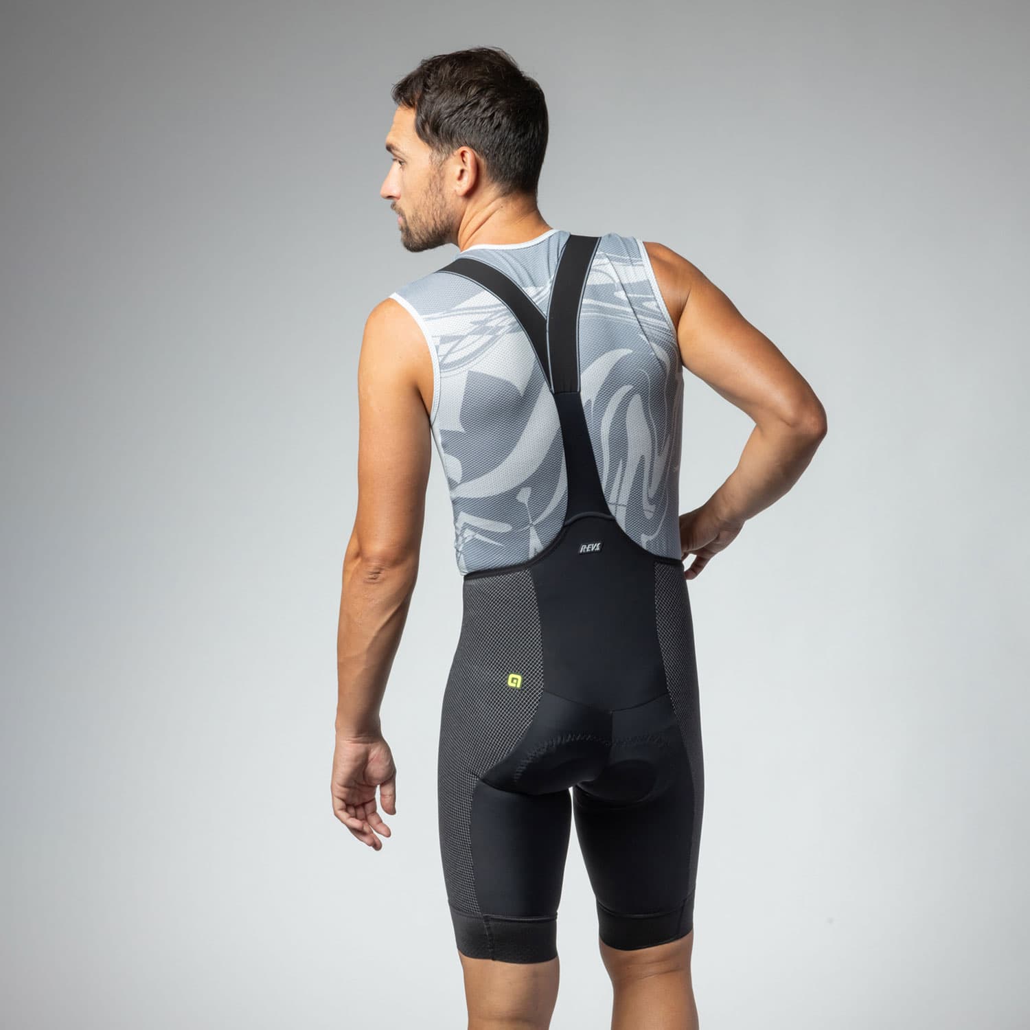 Ale Clothing Pro Race Strong R-Ev1 Mens Bibshorts — detail view 2