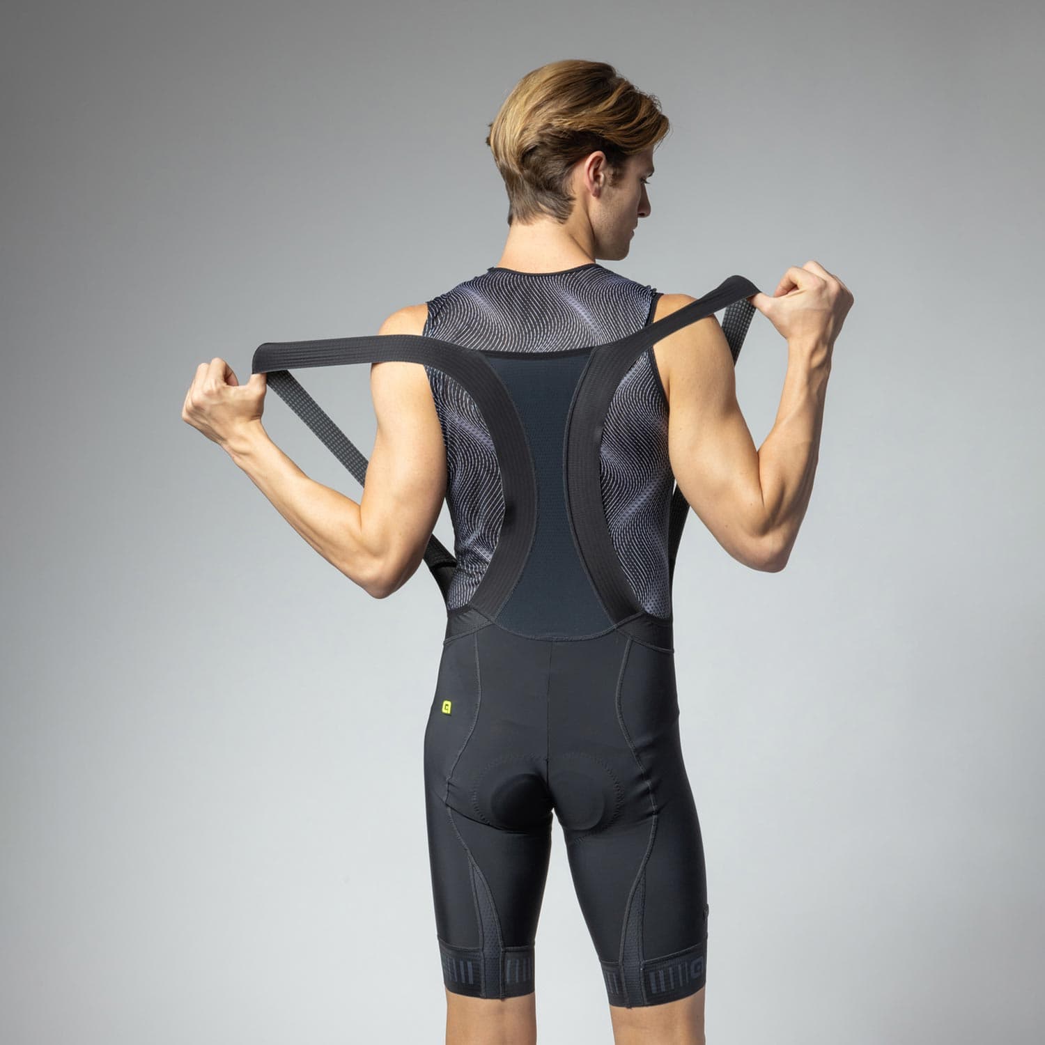 Ale Clothing Strada Pr-R Mens Bibshorts — detail view 8