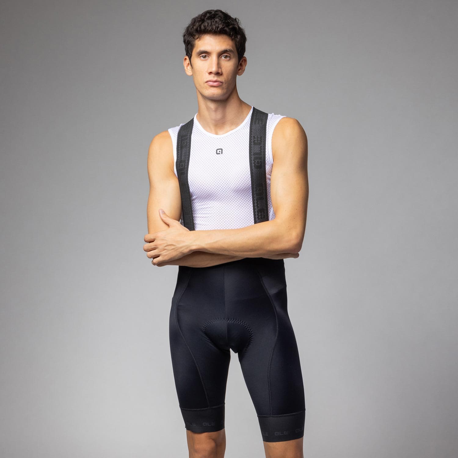 Ale Clothing Strada 2.0 Pr-E Mens Bibshorts — detail view 4