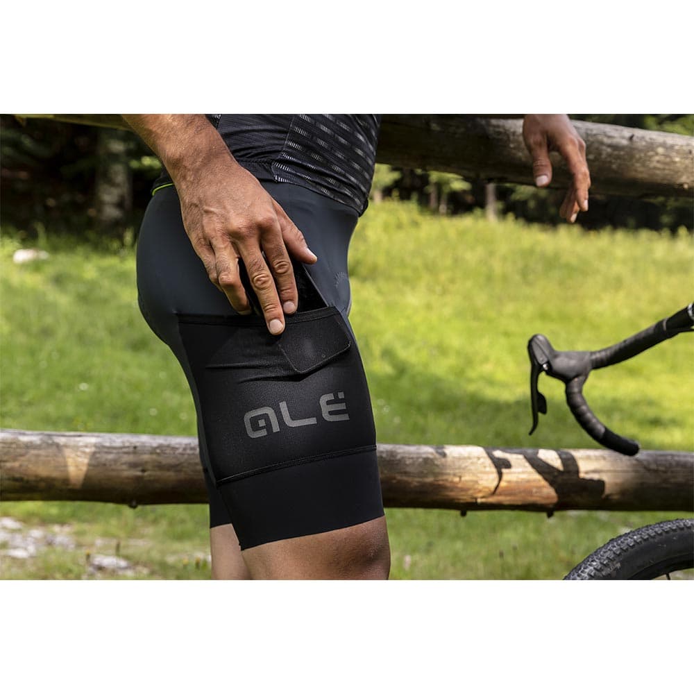 Ale Clothing Stones Cargo Off Road Mens Bibshorts — detail view 7