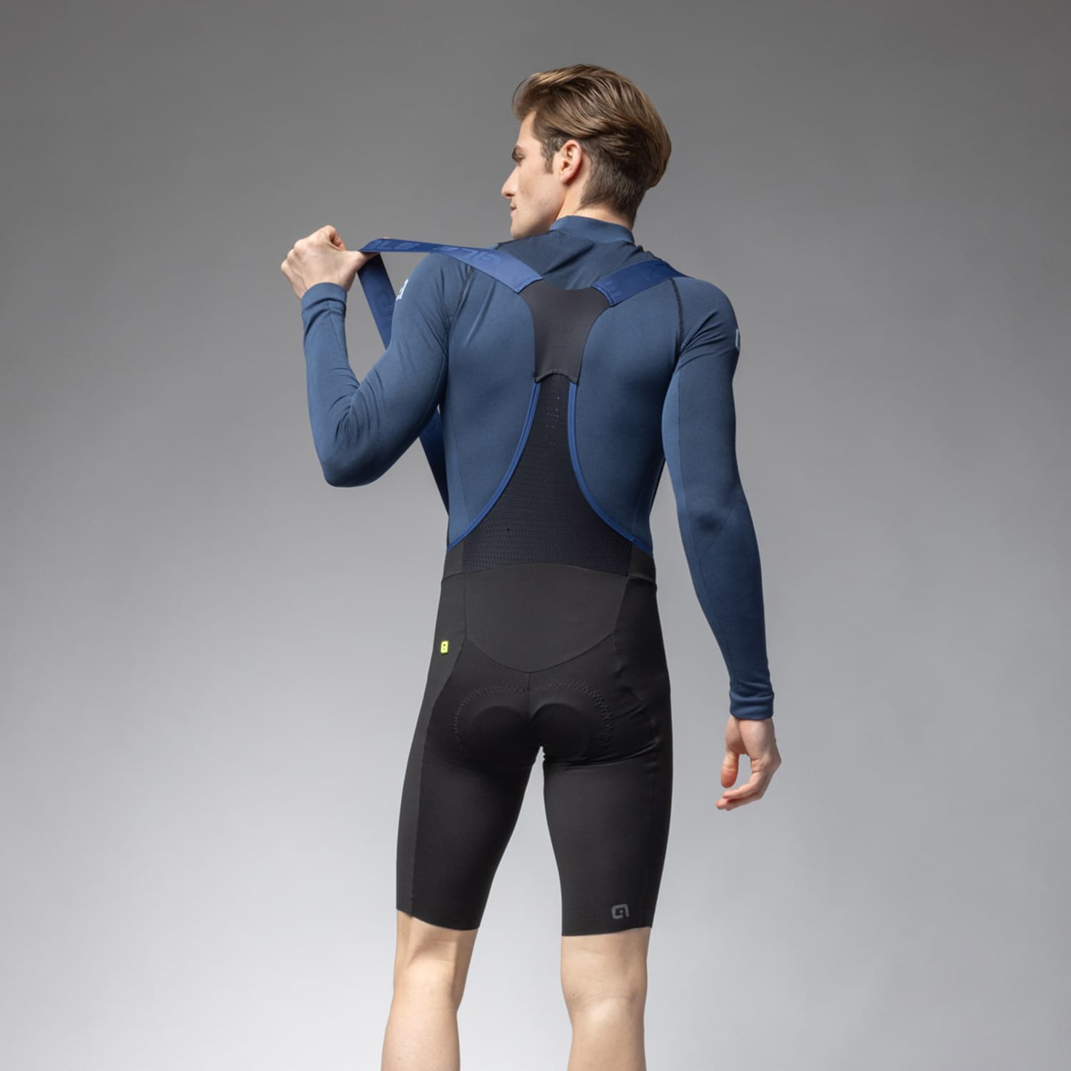 Ale Clothing K-Master Klimatik Mens Bibshorts — detail view 7