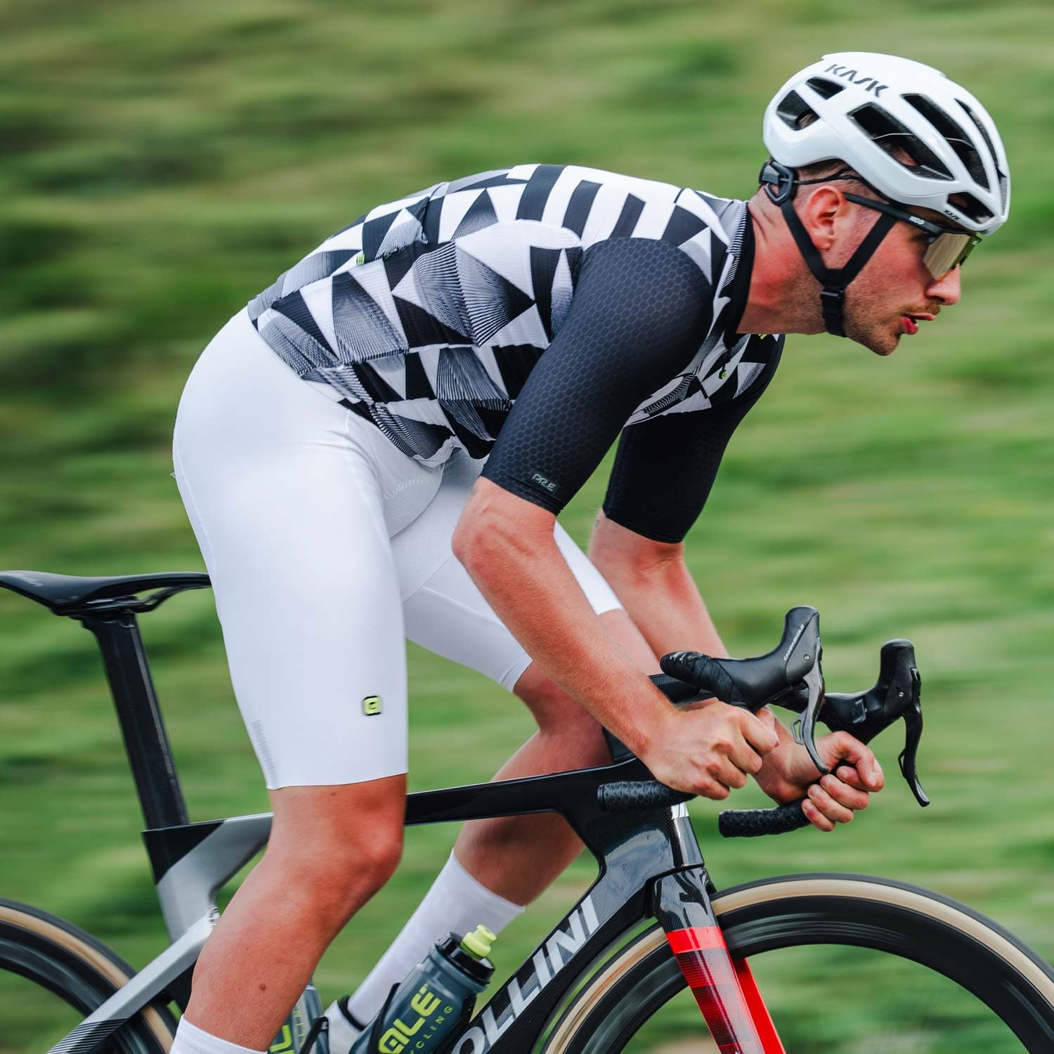 Ale Clothing Voltage R-Ev1 Mens Bibshorts — detail view 5