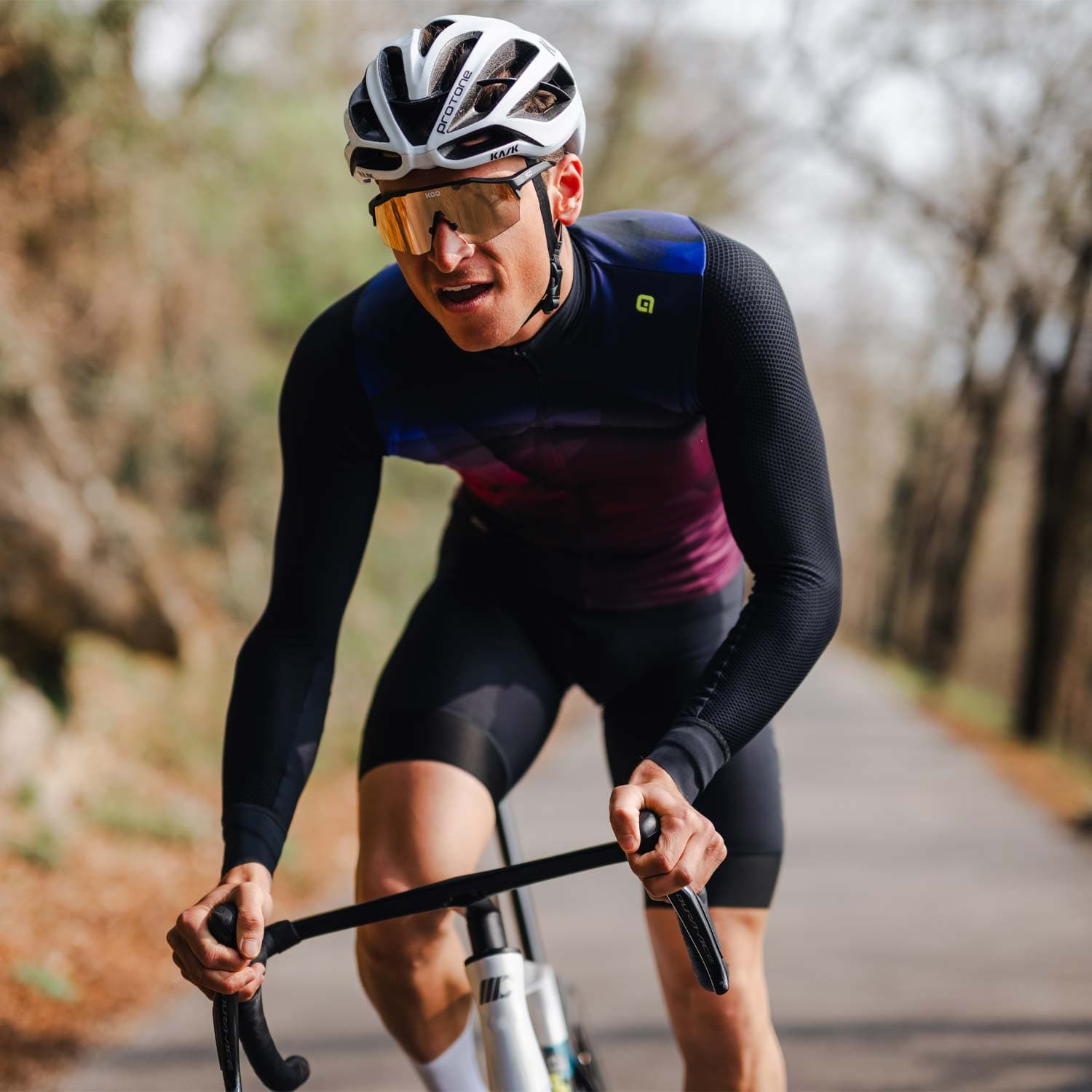 Ale Clothing Quick R-Ev1 Mens Long Sleeved Jersey — detail view 6