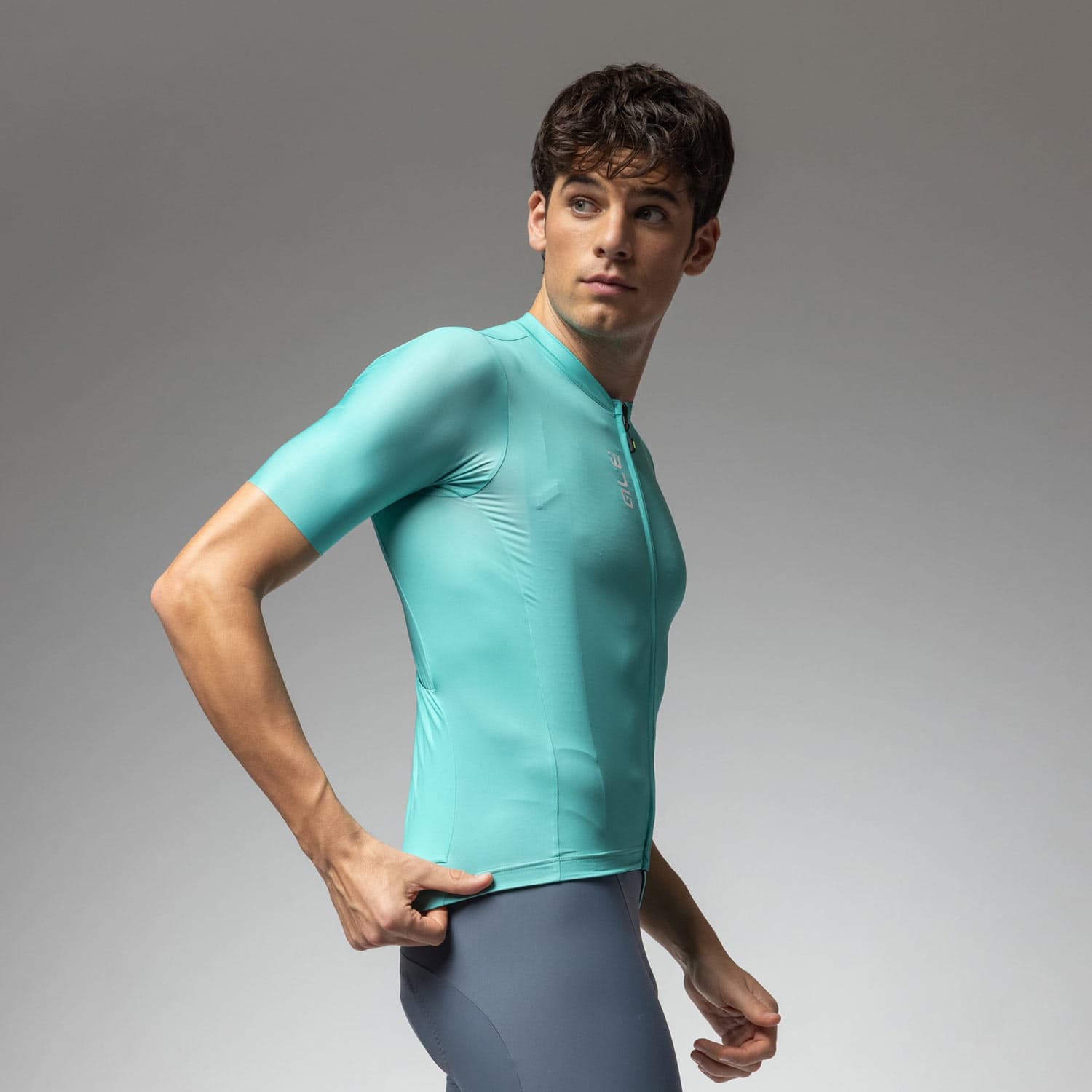 Ale Clothing Colour Block Pragma Mens Short Sleeved Jersey Ss26 — detail view 3