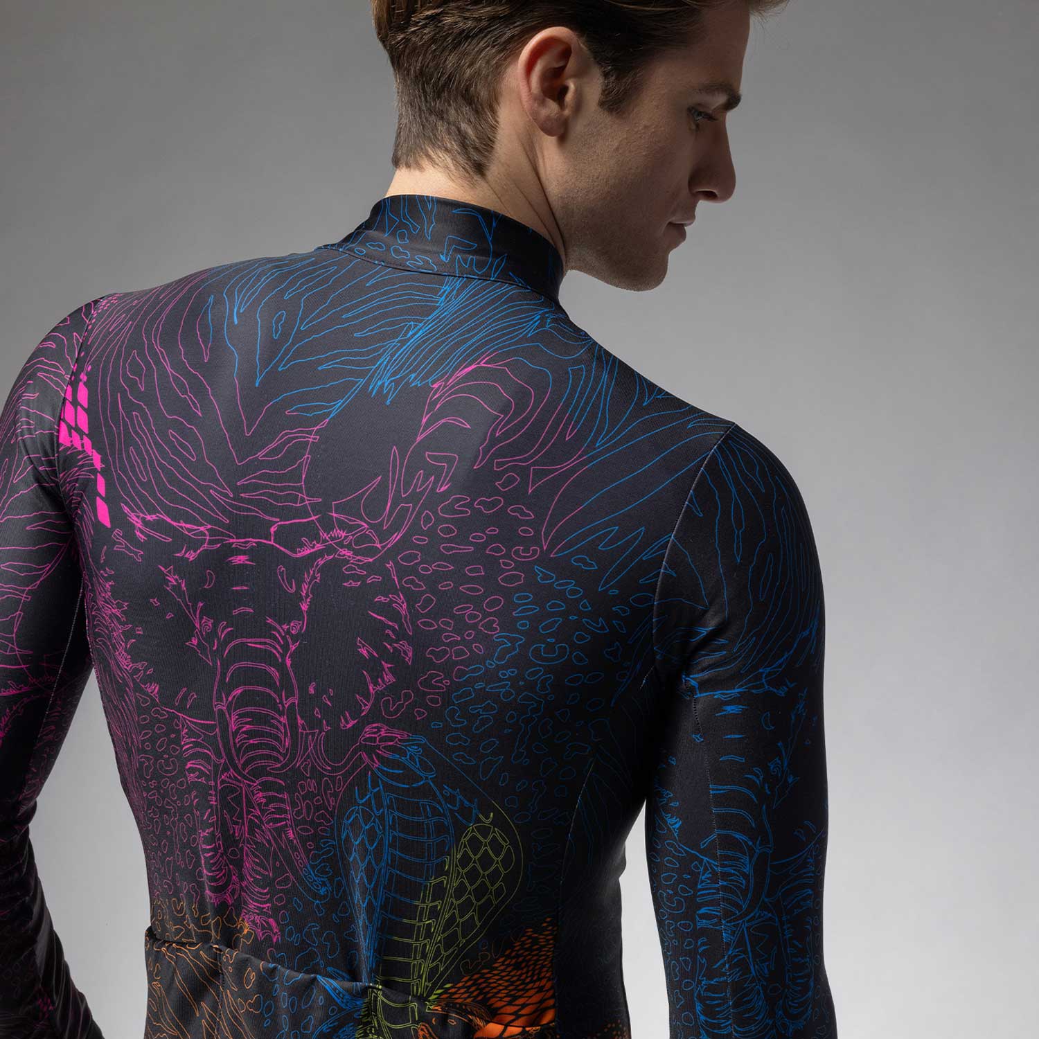 Ale Clothing Zanzibar Pragma Mens Long Sleeved Jersey — detail view 4