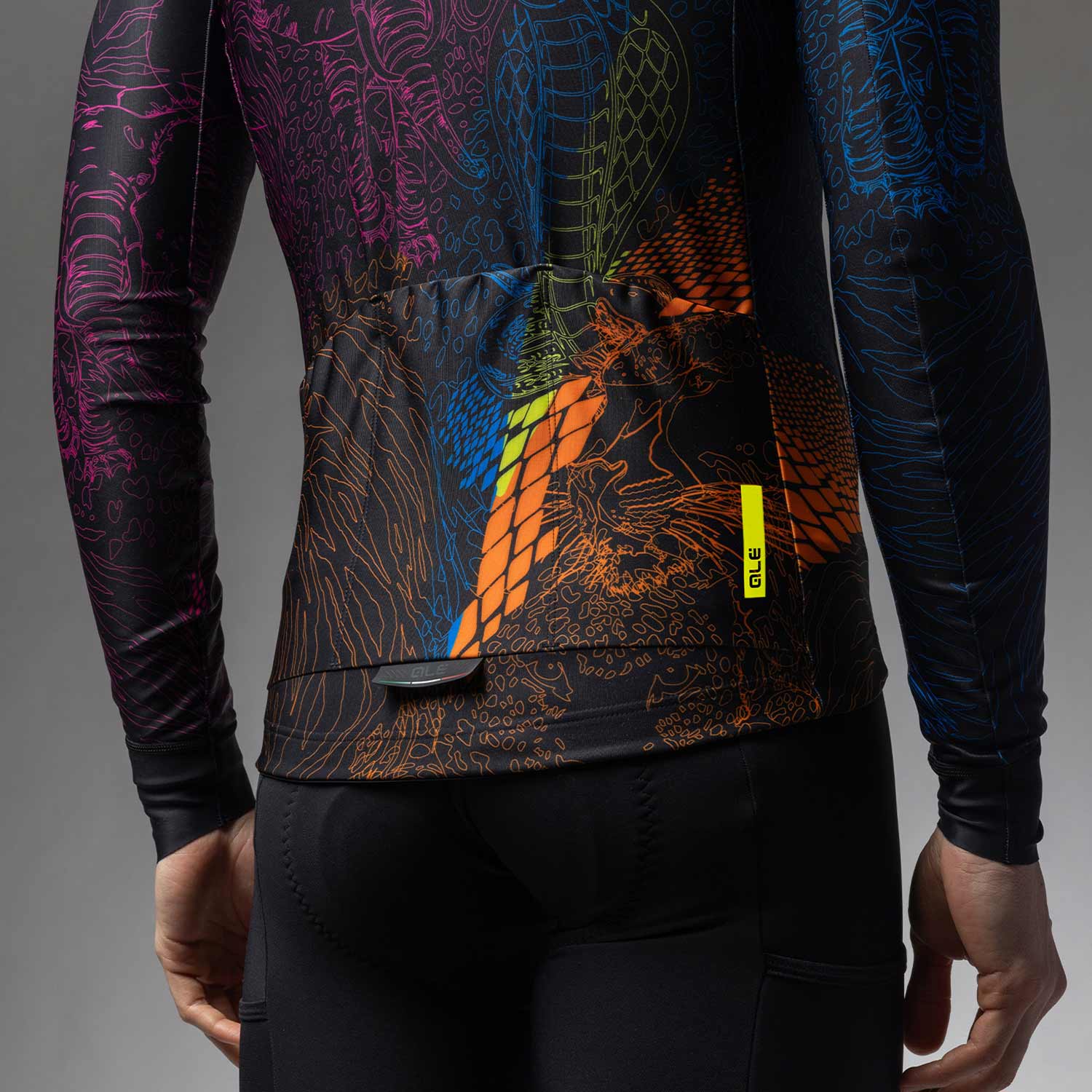 Ale Clothing Zanzibar Pragma Mens Long Sleeved Jersey — detail view 5