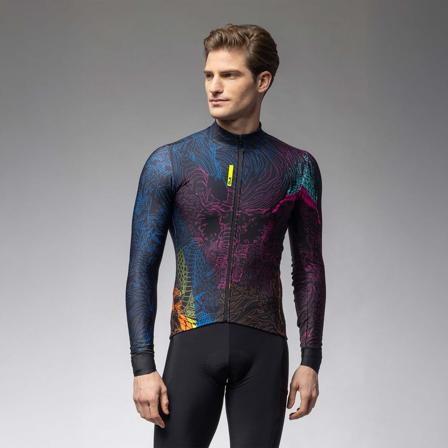 Ale Clothing Zanzibar Pragma Mens Long Sleeved Jersey — detail view 6