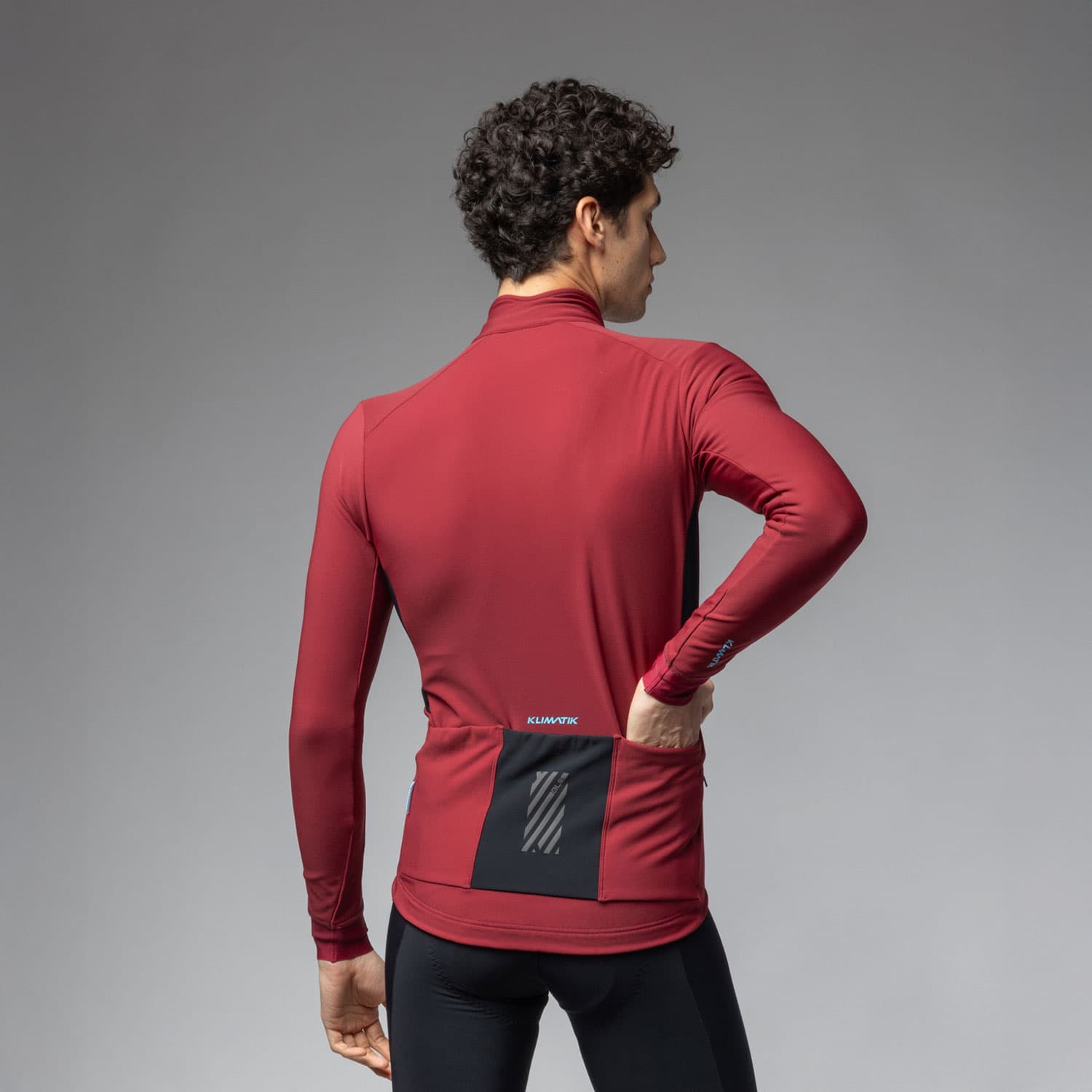 Ale Clothing K-Idro Klimatik Mens Long Sleeved Jersey — detail view 2