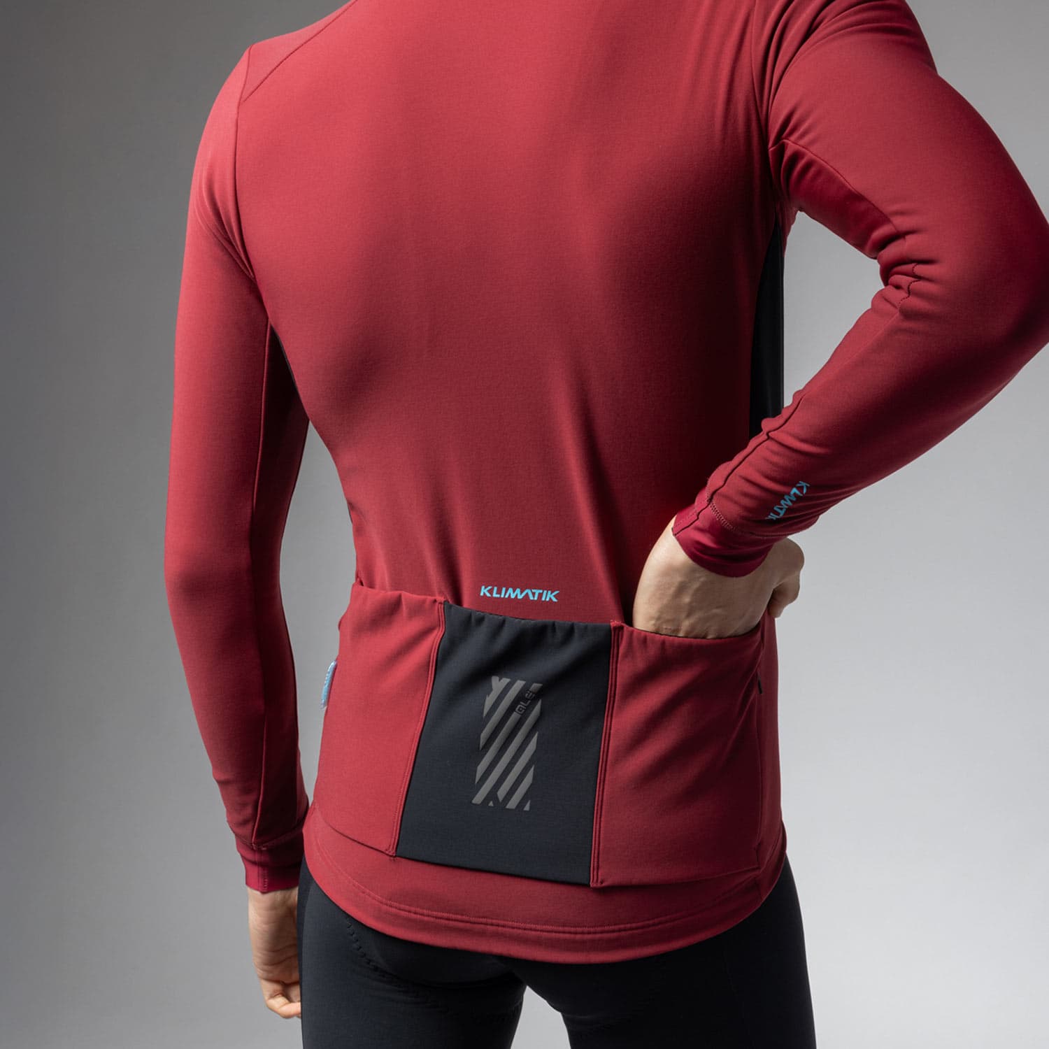 Ale Clothing K-Idro Klimatik Mens Long Sleeved Jersey — detail view 5