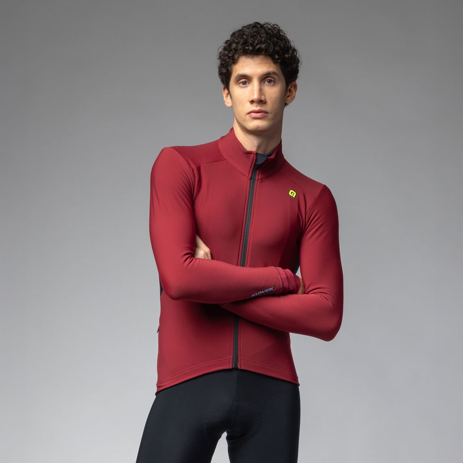 Ale Clothing K-Idro Klimatik Mens Long Sleeved Jersey — detail view 7