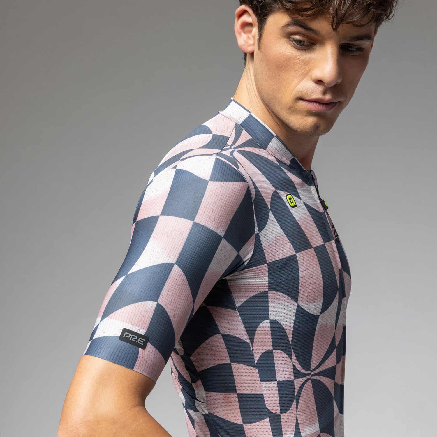 Ale Clothing Multiverso 2.0 Pr-E Mens Short Sleeved Jersey — detail view 3