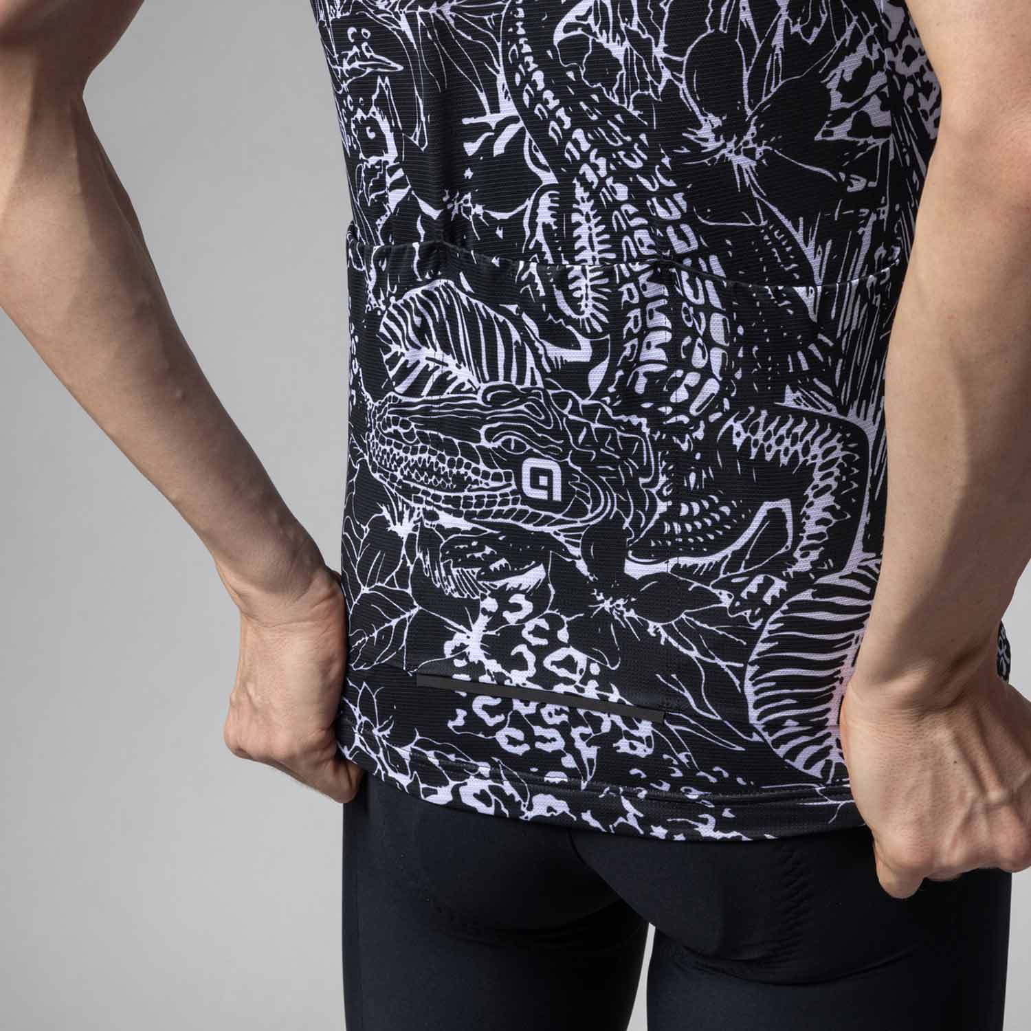 Ale Clothing Safari Pragma Mens Short Sleeved Jersey — detail view 4