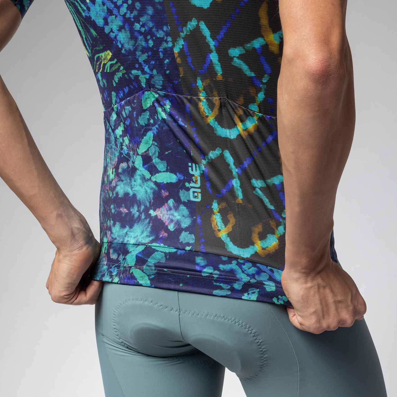 Ale Clothing Caraibi Pragma Mens Short Sleeved Jersey — detail view 5