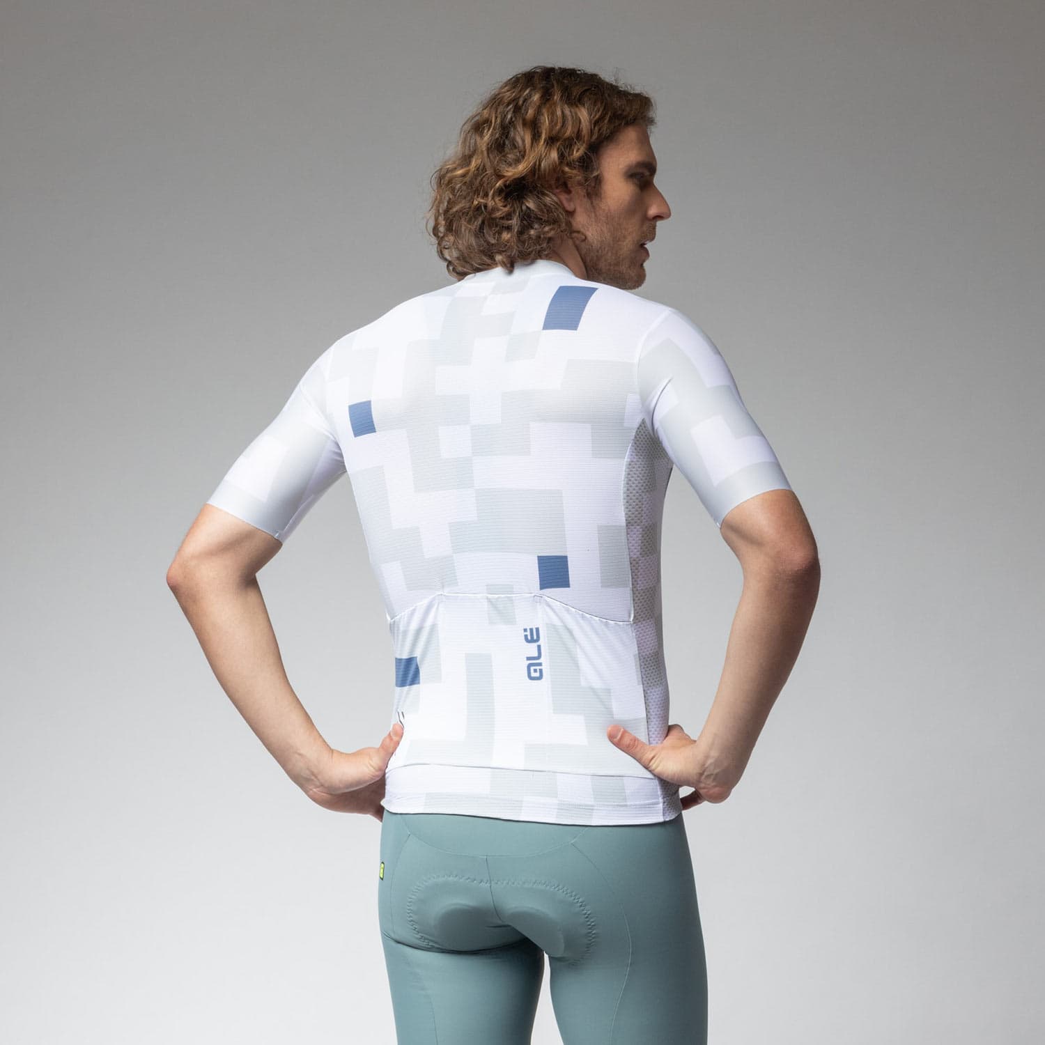 Ale Clothing Pixel Pragma Mens Short Sleeved Jersey — detail view 2