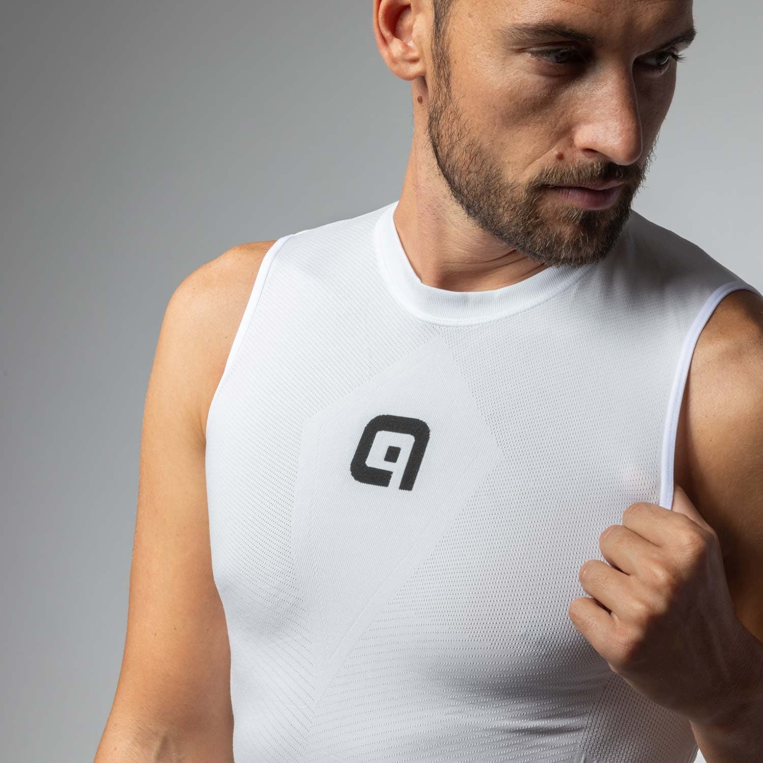 Ale Clothing S1 Spring Intimo Mens Sleeveless Base Layer — detail view 3
