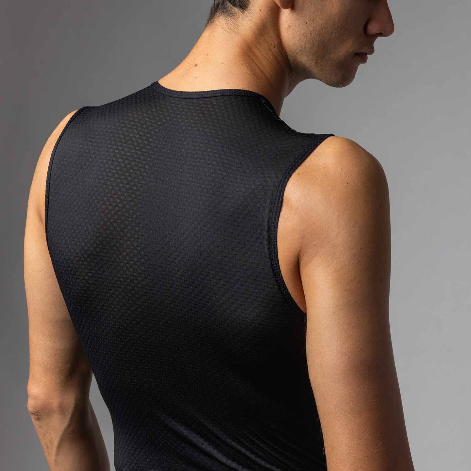Ale Clothing Velo Active Intimo Mens Sleeveless Base Layer — detail view 8