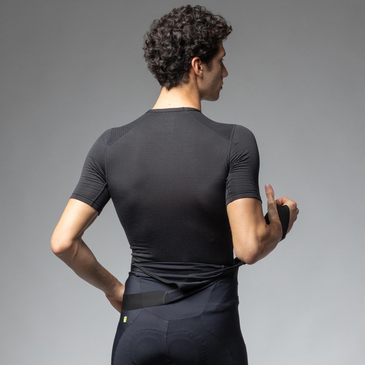 Ale Clothing Grid Intimo Mens Short Sleeved Base Layer — detail view 2
