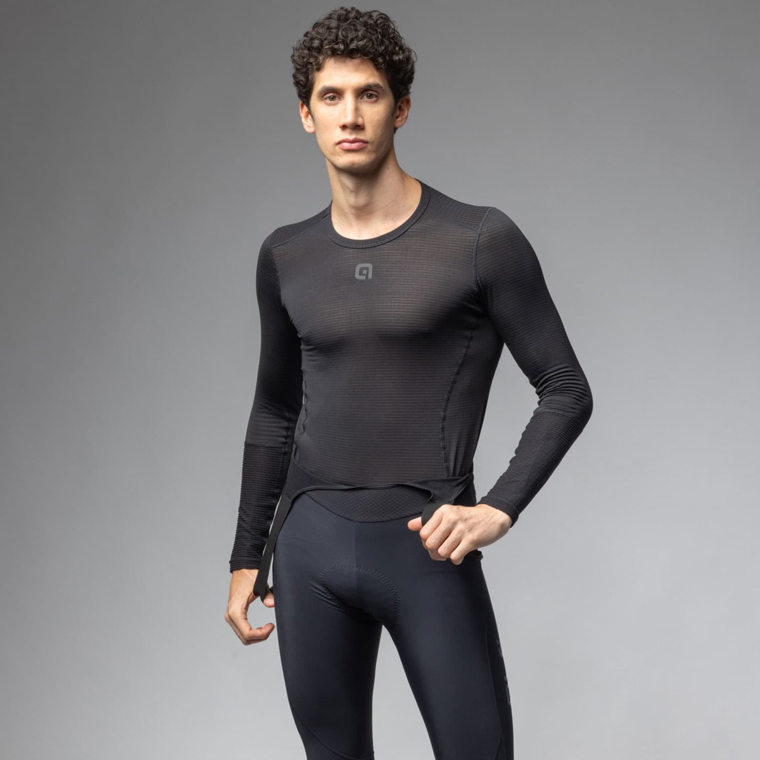 Ale Clothing Grid Intimo Mens Long Sleeved Base Layer — detail view 5