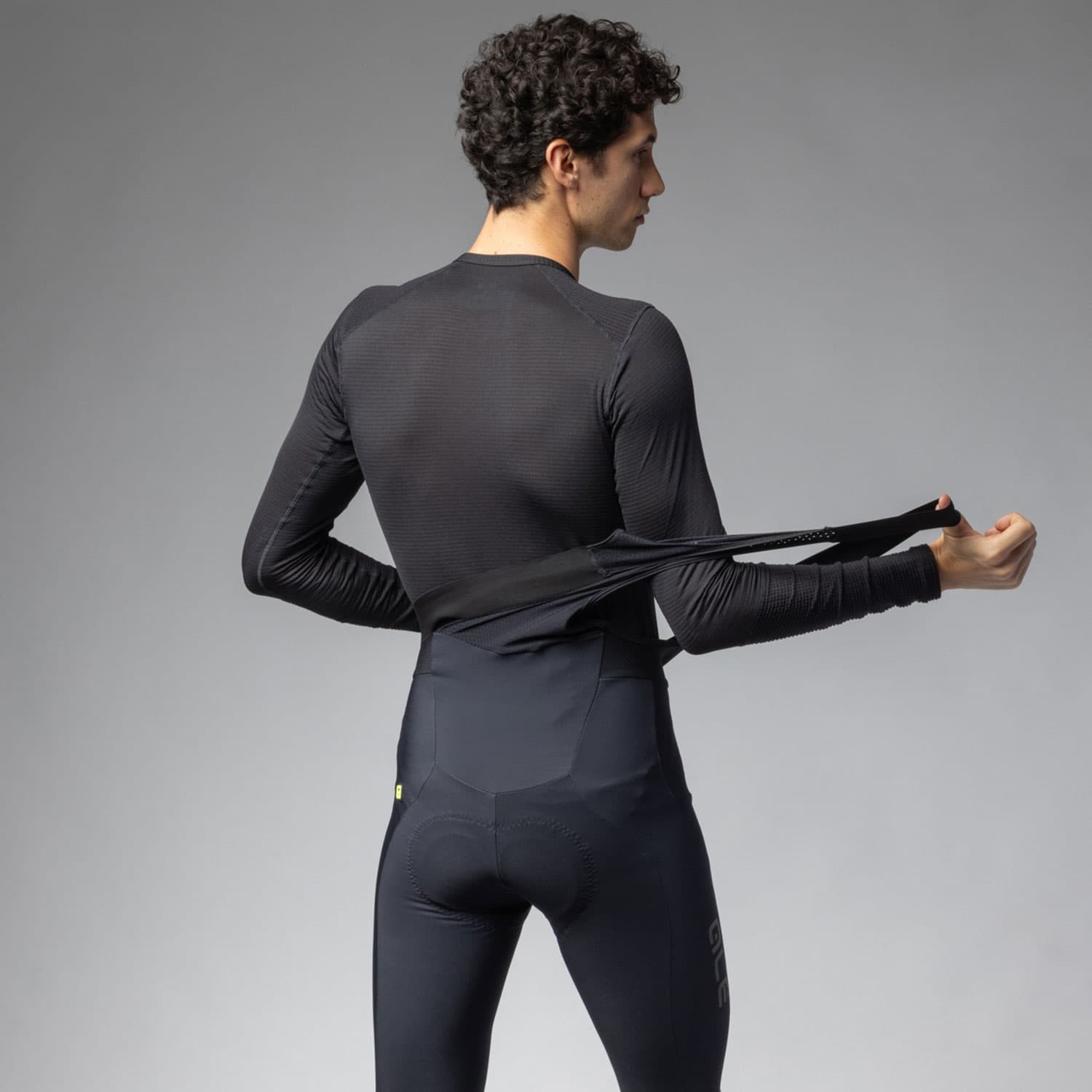 Ale Clothing Grid Intimo Mens Long Sleeved Base Layer — detail view 6