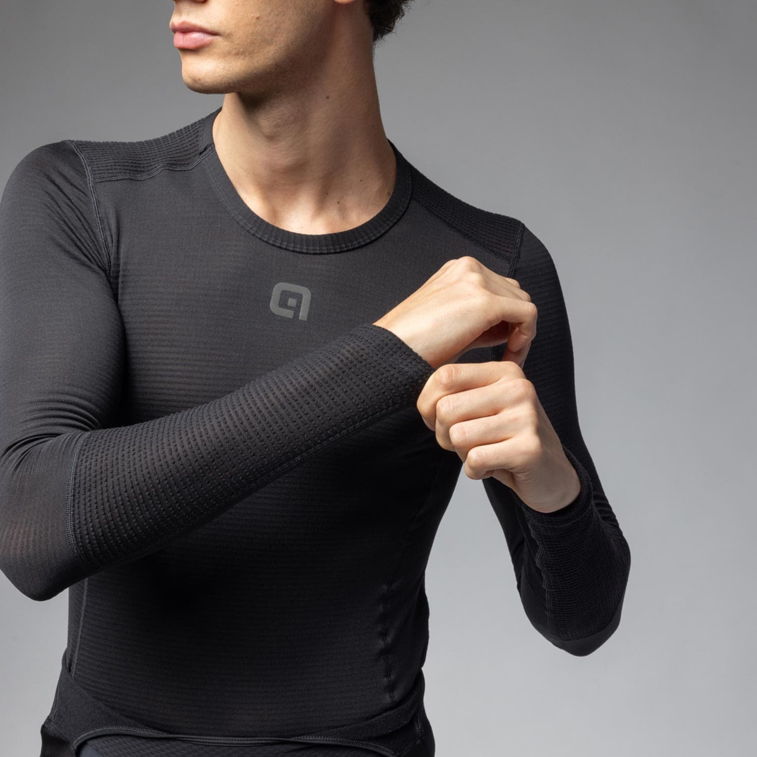 Ale Clothing Grid Intimo Mens Long Sleeved Base Layer — detail view 7