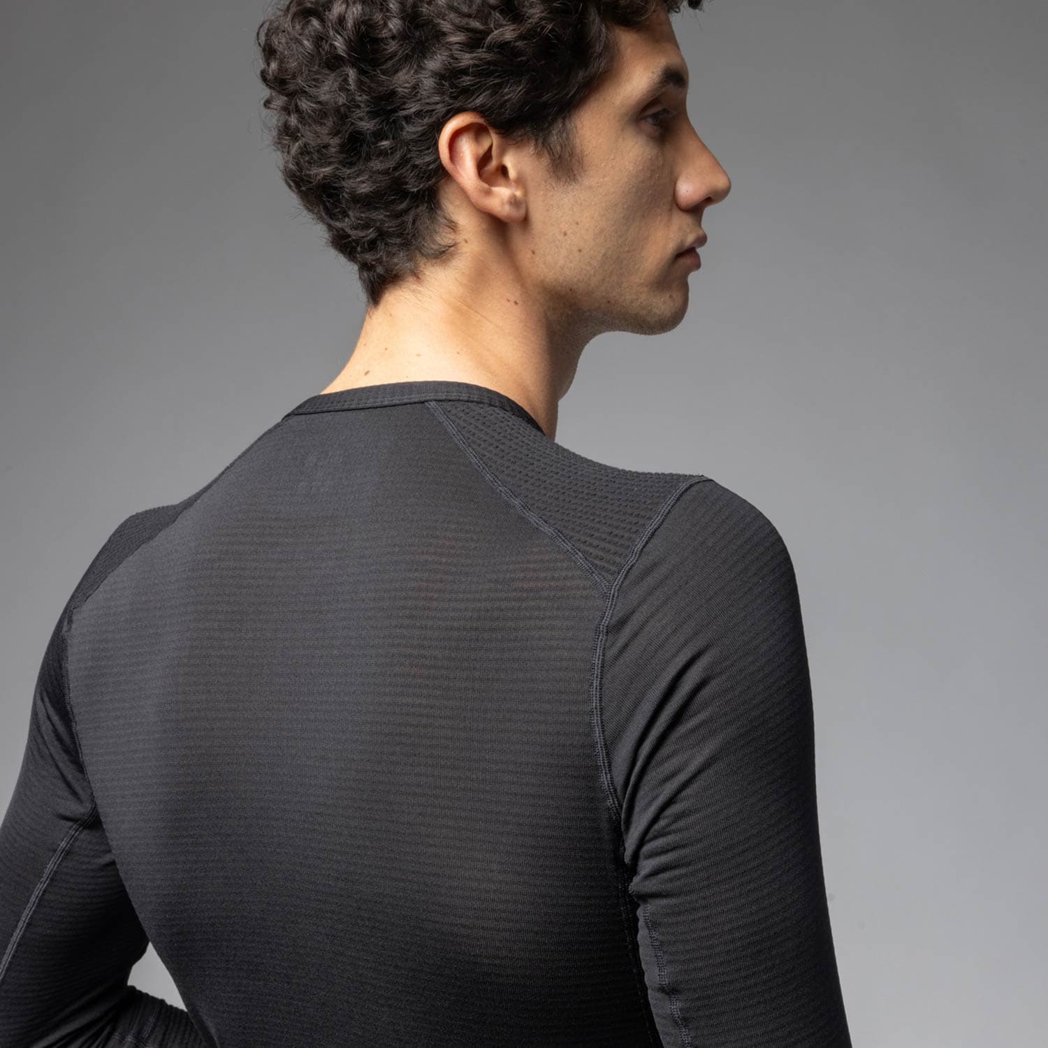 Ale Clothing Grid Intimo Mens Long Sleeved Base Layer — detail view 8