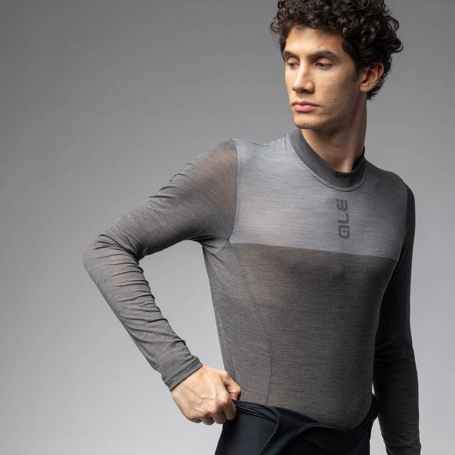 Ale Clothing Impatto Intimo Mens Long Sleeve Baselayer — detail view 3